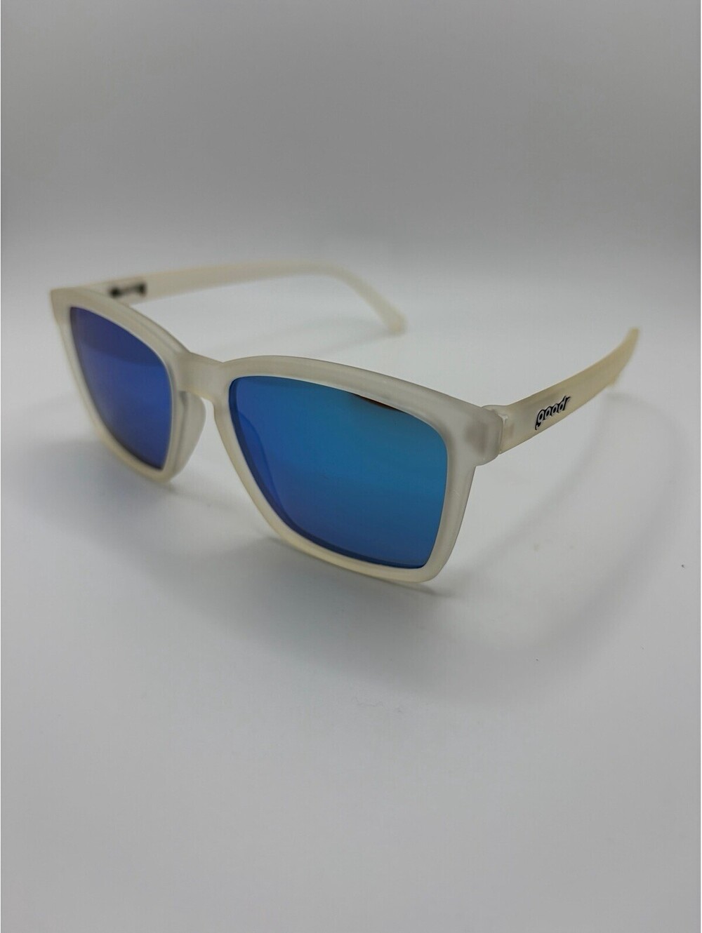 Goodr ‘Middle Seat Advantage’ Kids Sunglasses Polarized Milky White